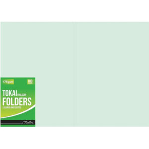 T/L Tokai Folder - 2 Fold 100 - Pastel Green