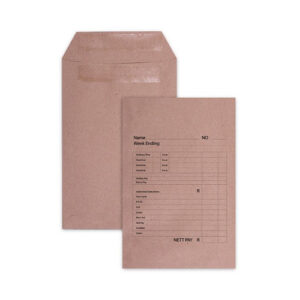 Wage Envelopes Printed Box 500